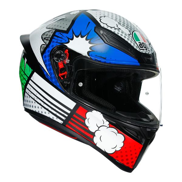 AGV Mens Motorcycle Sport Helmet K1 Bang