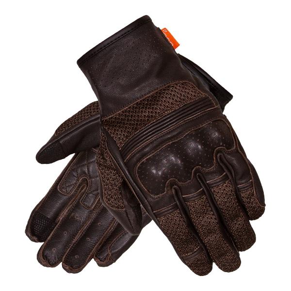 MERLIN Mens Motorcycle Gloves Shenstone Black