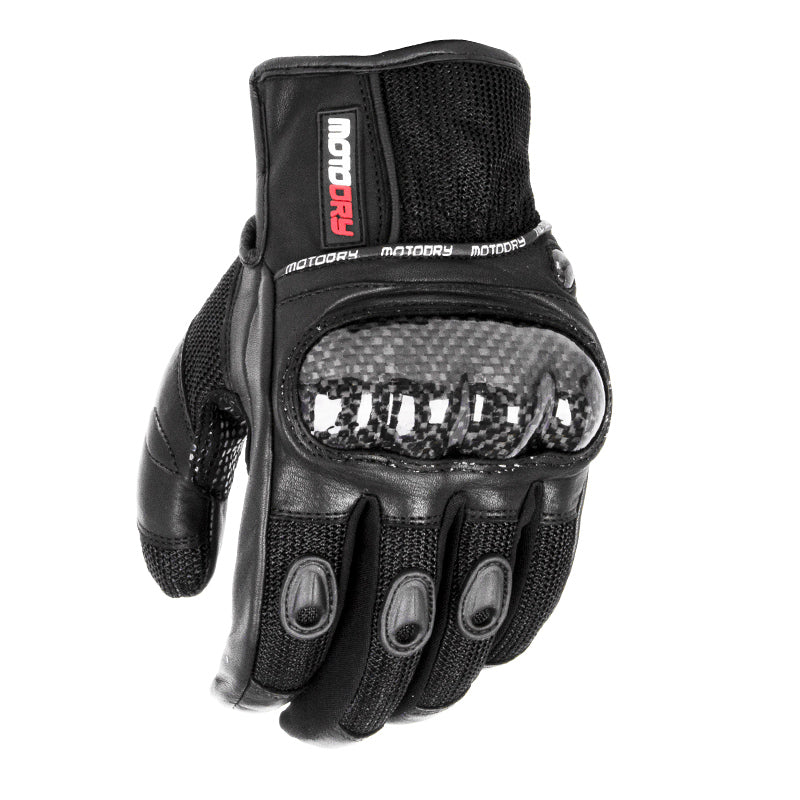Motodry Motorcycles Aero Gloves Black