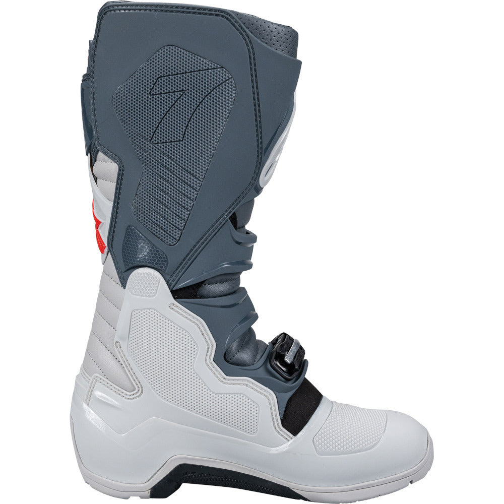 Alpinestars 2024 Tech 7 Enduro Light Grey / Dark Grey / Bright Red Boots