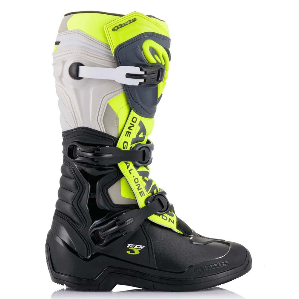 Alpinestars 2024 Tech 3 Black / Grey / Fluro Boots