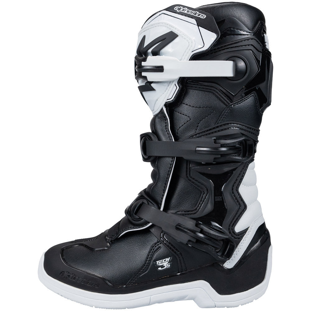 Alpinestars 2024 Tech 3s White / Black Kids Boots