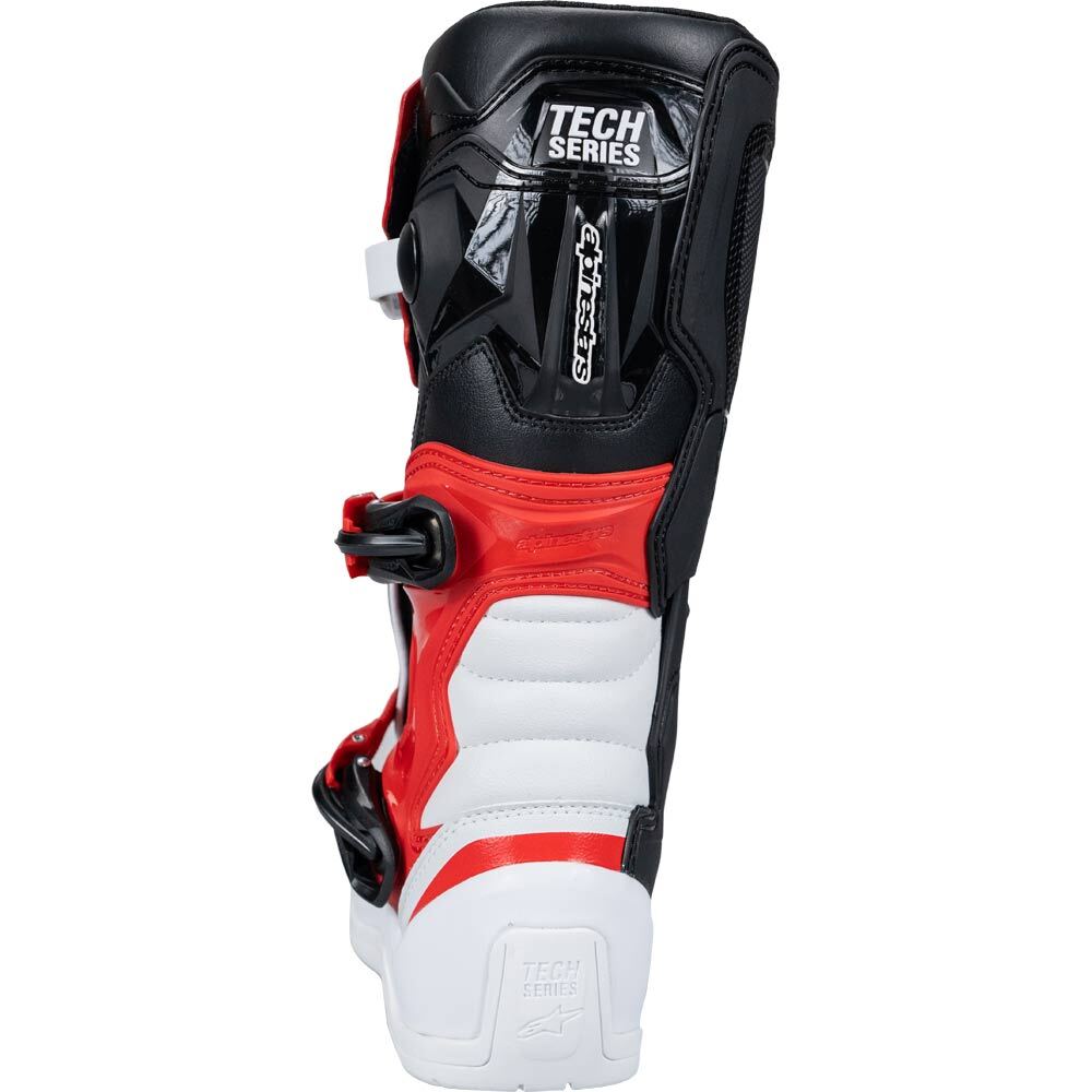 Alpinestars 2024 Tech 3s White / Black / Bright Red Kids Boots