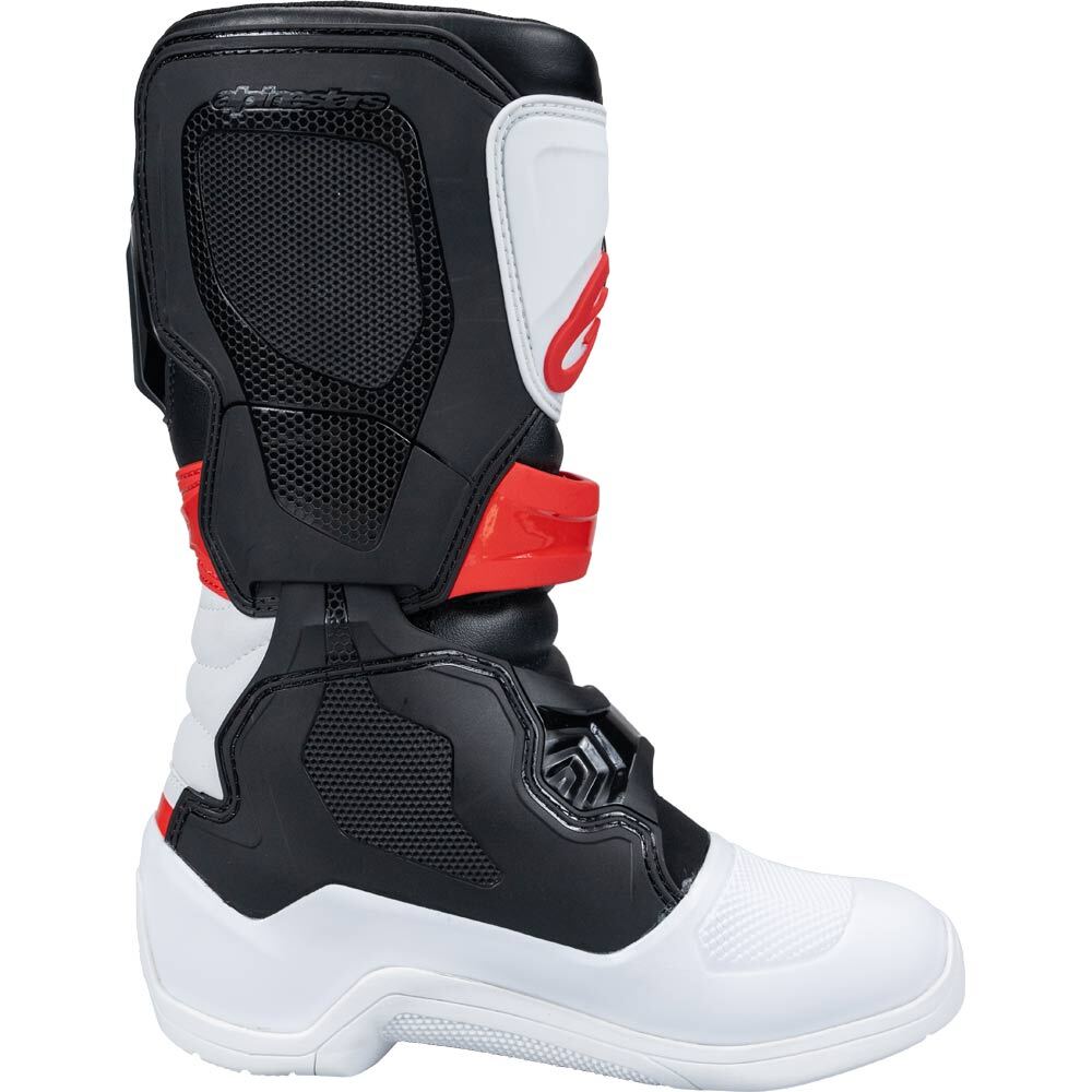 Alpinestars 2024 Tech 3s White / Black / Bright Red Kids Boots