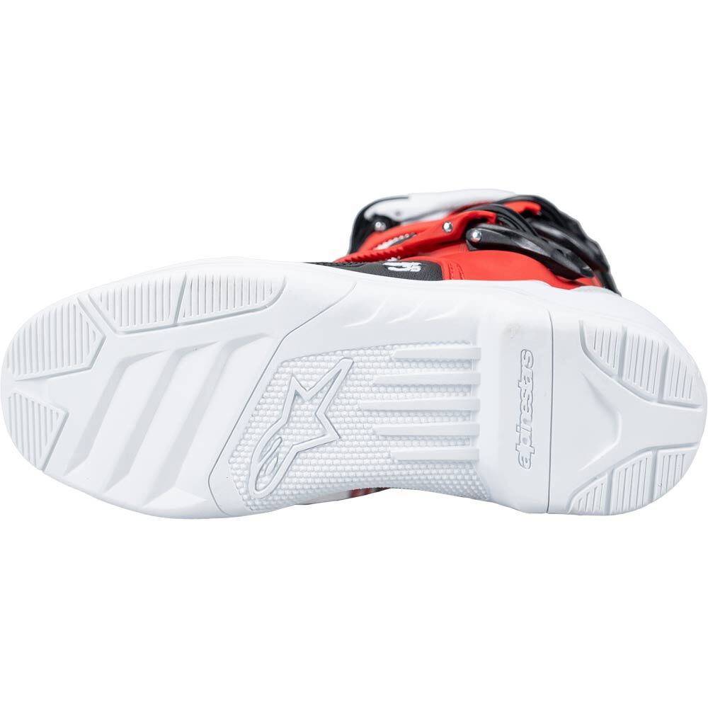 Alpinestars 2024 Tech 3s White / Black / Bright Red Kids Boots