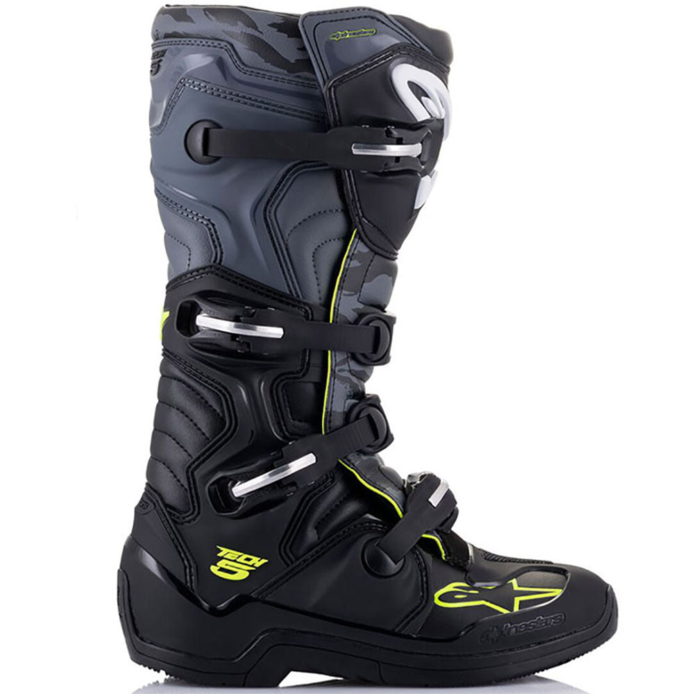 Alpinestars 2024 Tech 5 Black / Grey / Fluro Boots