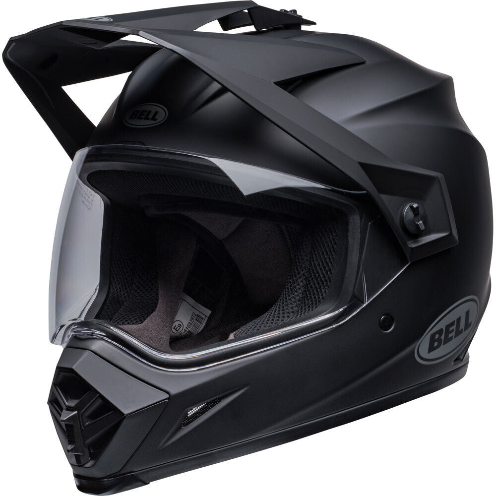 Bell Motorcycle Off Road MX 9 Adventure Dirt Bike Helmet Matt Black