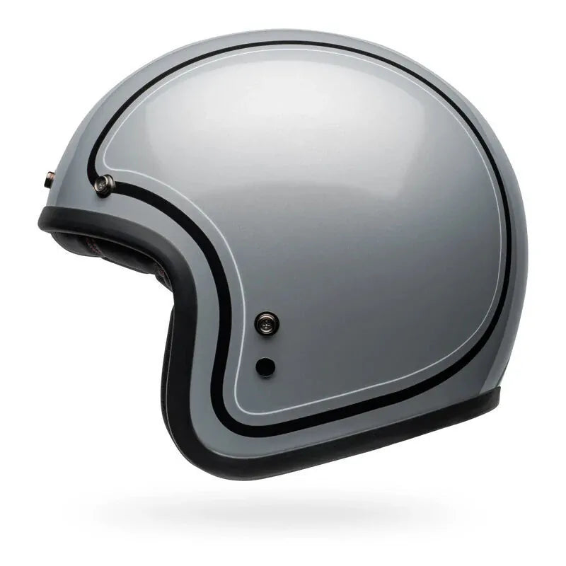 Bell Motorcycle Open Face Custom 500 Chief Helmet Grey