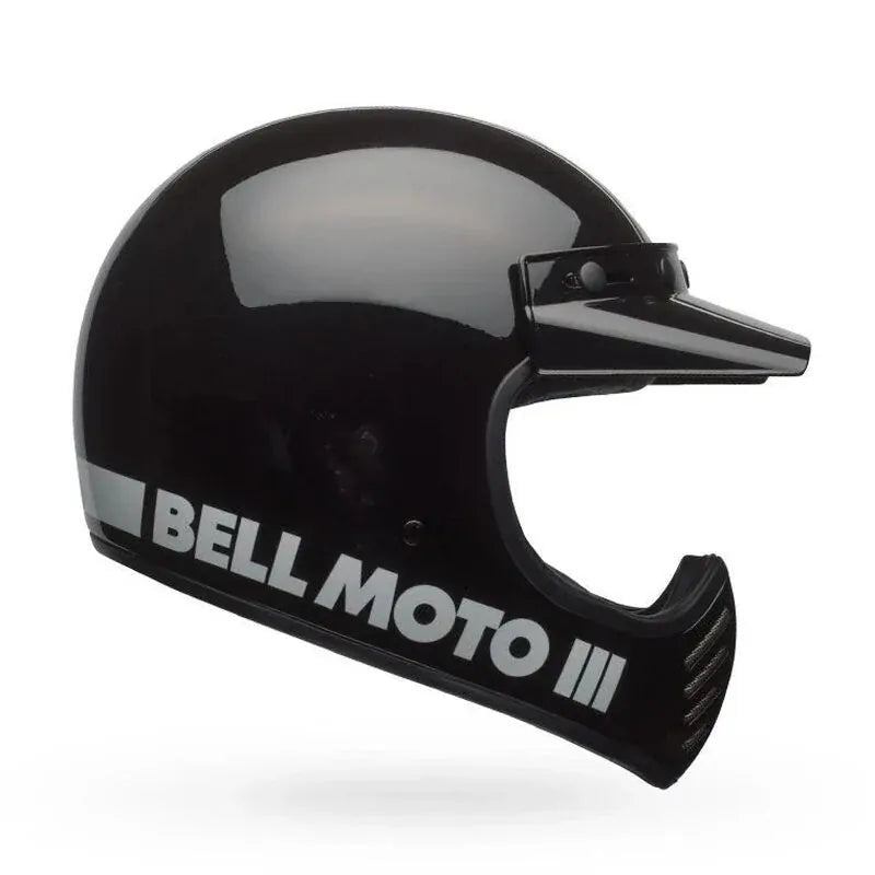 Bell Motorcycle Off Road Moto 3 Classic Helmet Gloss Black