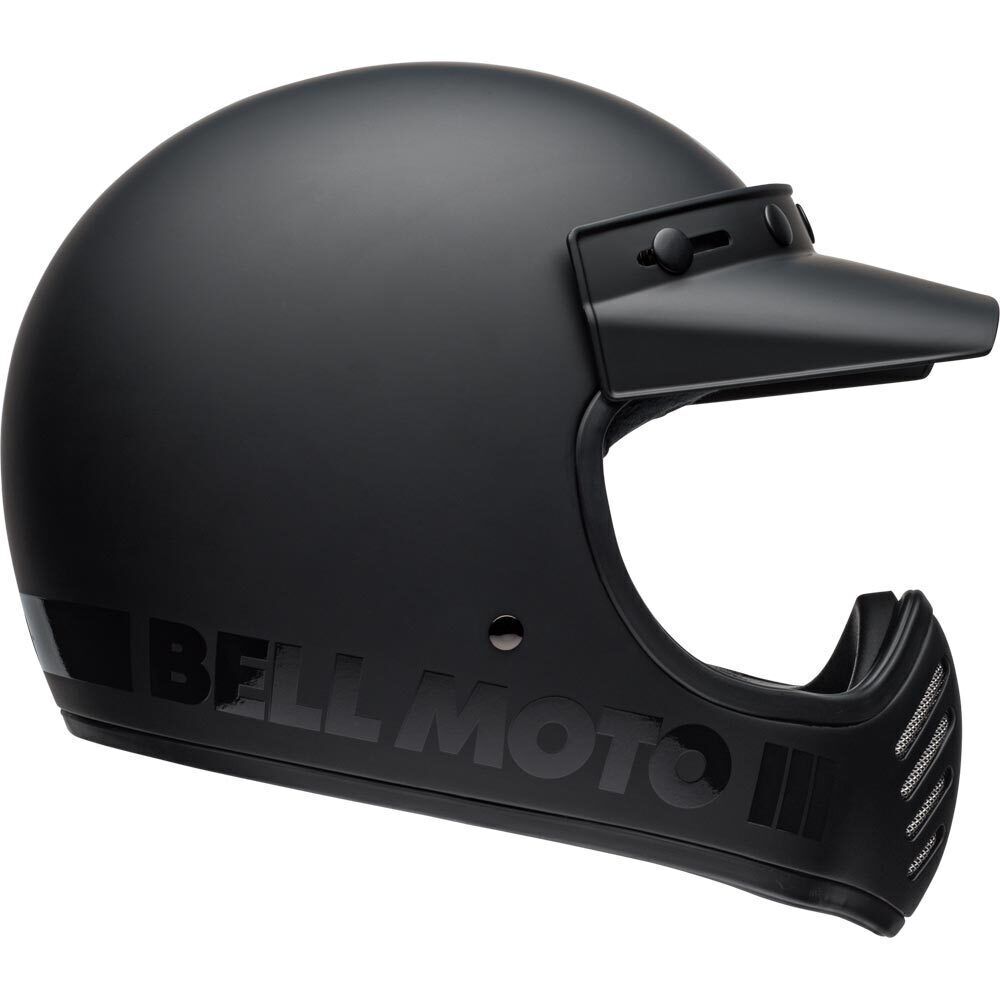 Bell Motorcycle Moto 3 Classic Helmet Matt Black