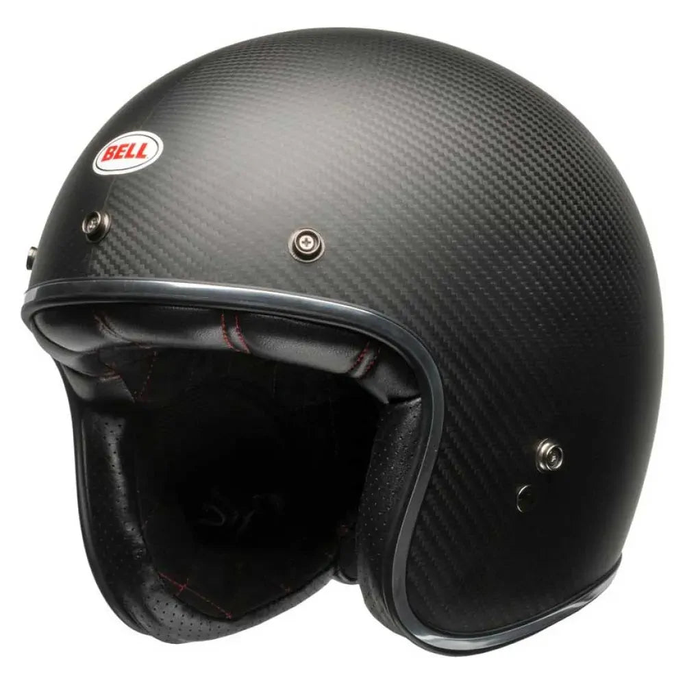 Bell Motorcycle Custom 500 Carbon Open Face Helmet