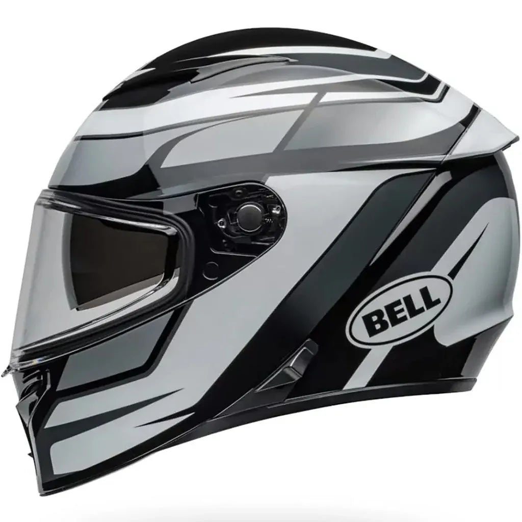 Bell Motorcycle Full Face Lithium MIPS Helmet Podium BLK White
