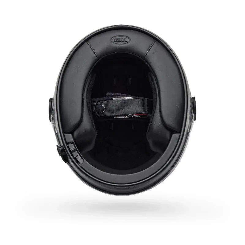 Bell Motorcycle Full Face Bullitt GT Retro Helmet Matt Black