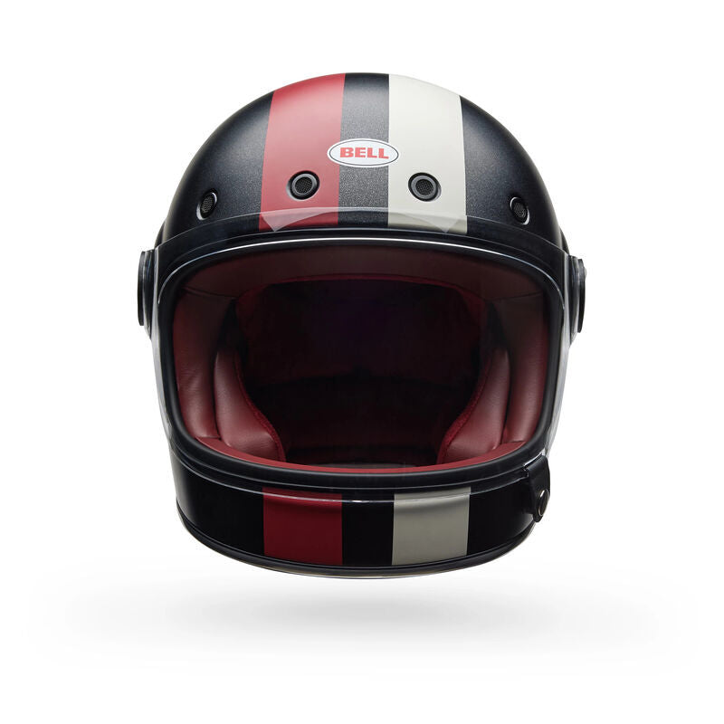 Bell Motorcycle Full Face Bullitt GT Command Retro Helmet BW