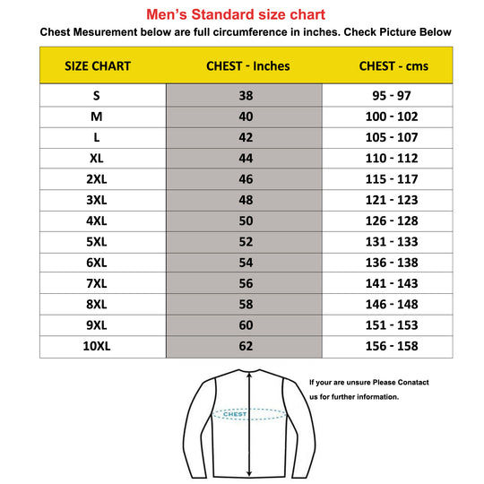 Bikers Gear Australia Mens Duffy Ultra Soft Fit Hooded Leather Motorcycle Jacket SIze Chart