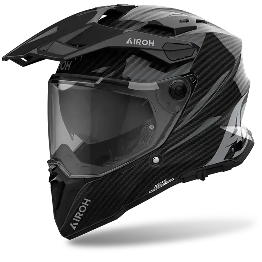 Airoh Adventure Motorcycle helmet Commander 2 Full Carbon Gloss