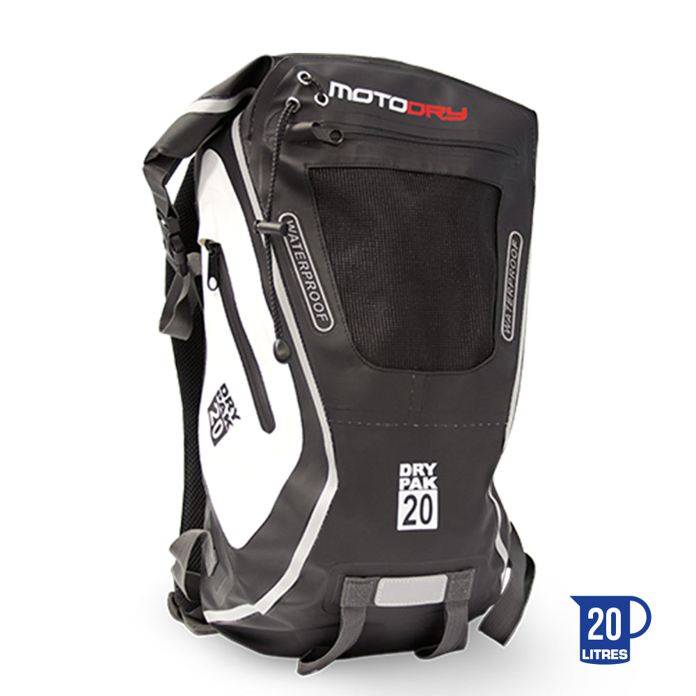 Motodry Motorcycle Drypack Backpack 20 Litres