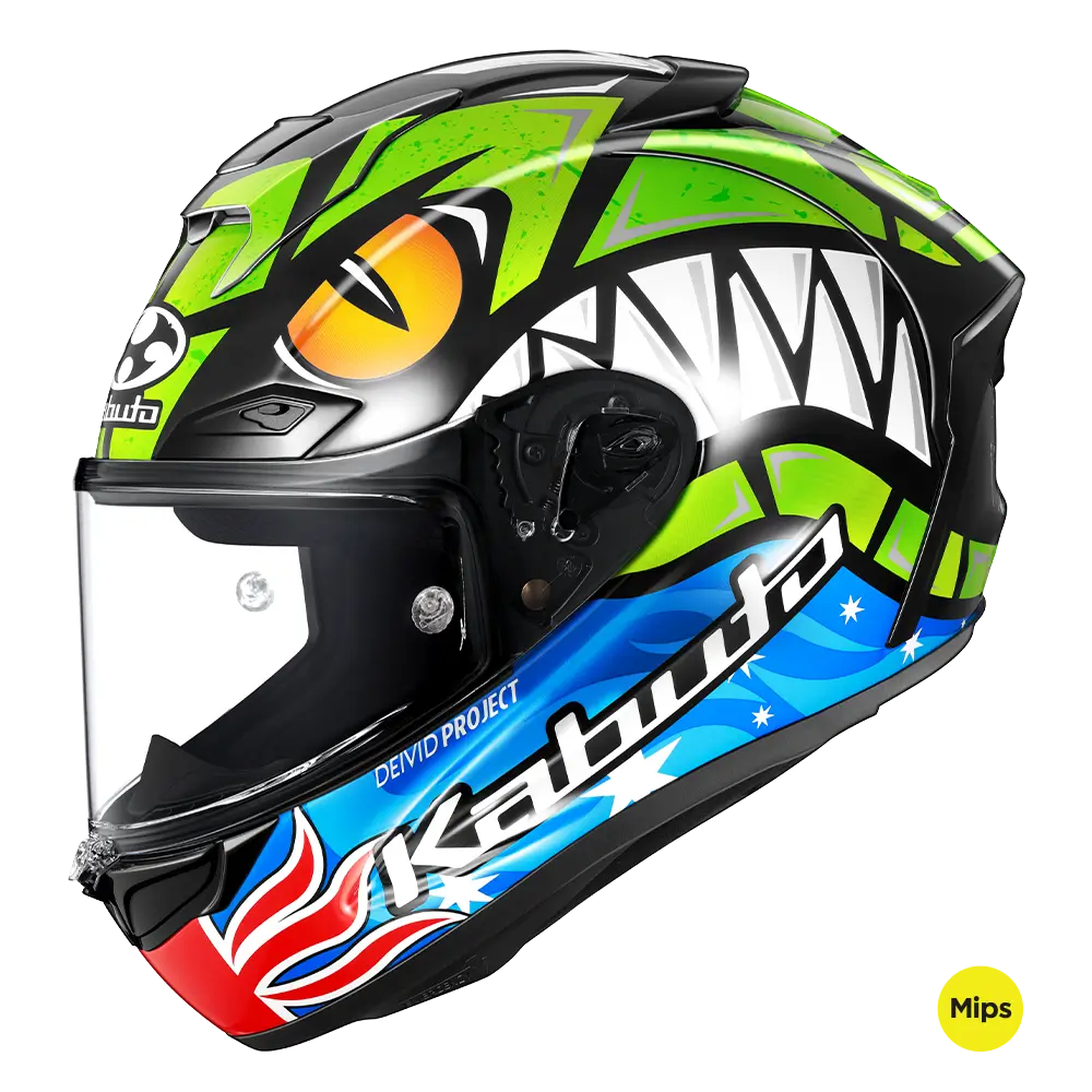 Kabuto F17 Gp Mips Motorcycle Helmet Remy Gardner