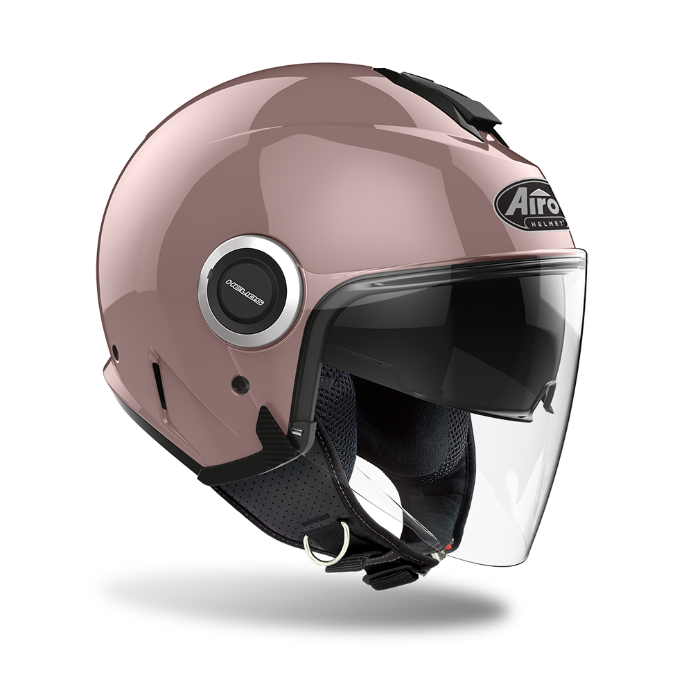 Airoh Motorbike Helios Helmet Metallic Rose