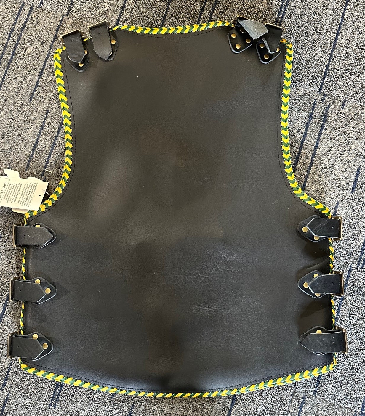 3MM HEAVY DUTY LEATHER VEST (CUSTOMS ORDER)