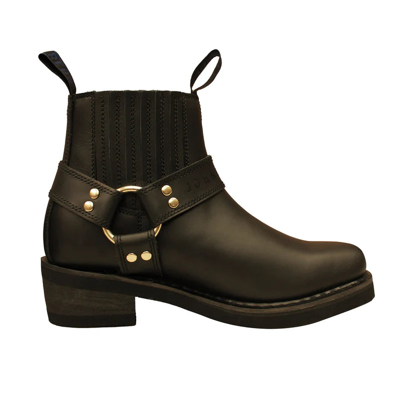 Johnny Short Boots Reb Women Classic Black
