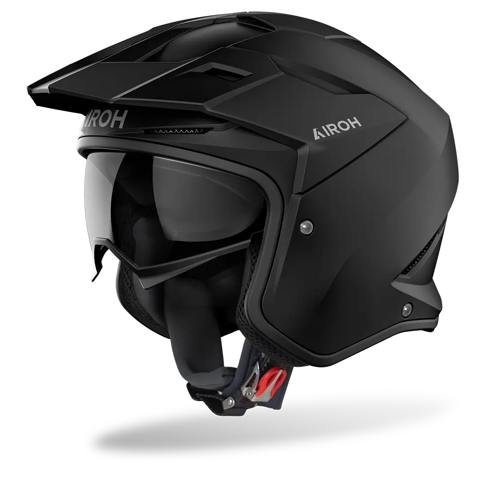 Airoh Urban Jet Motorcycle Helmet Kombakt Matt Black