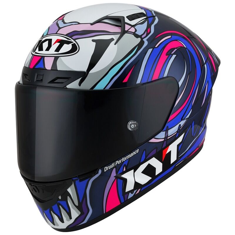 KYT Motorcycle NZ Race Bastianini Replica Helmet