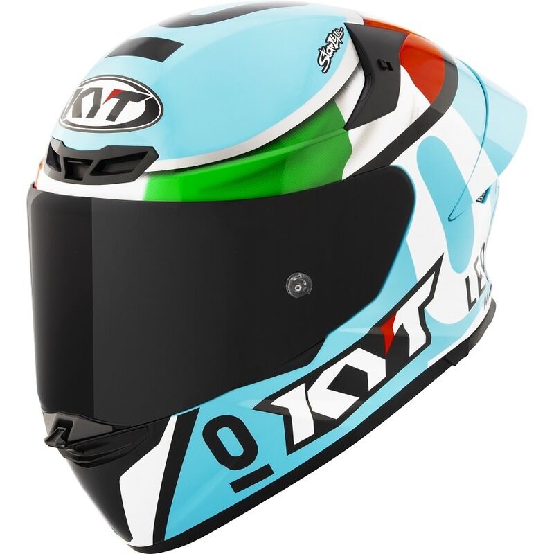 KYT Motorcycle TT Revo Leopard Replica Helmet