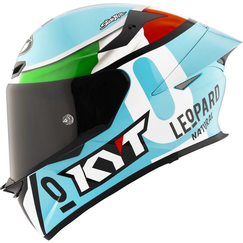 KYT Motorcycle TT Revo Leopard Replica Helmet