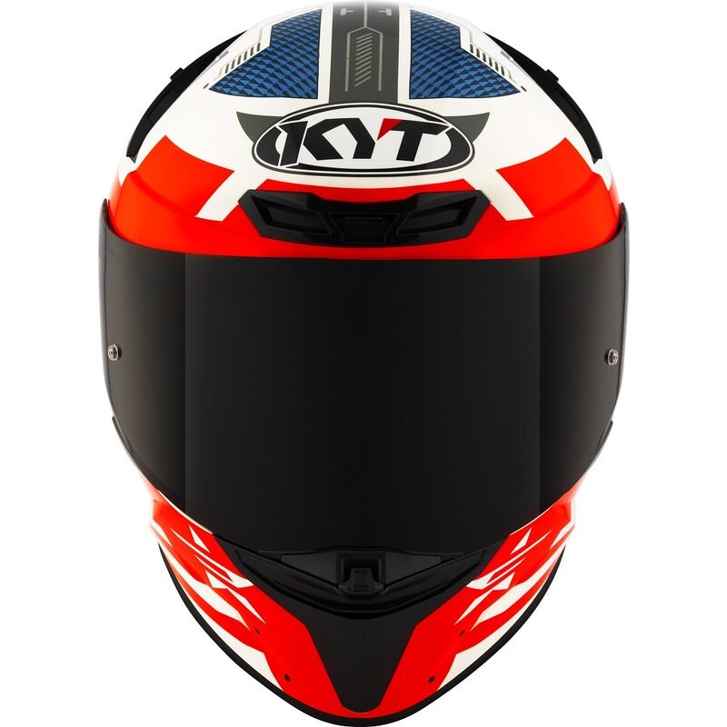 KYT Motorcycle TT Revo Fuselage Red Helmet