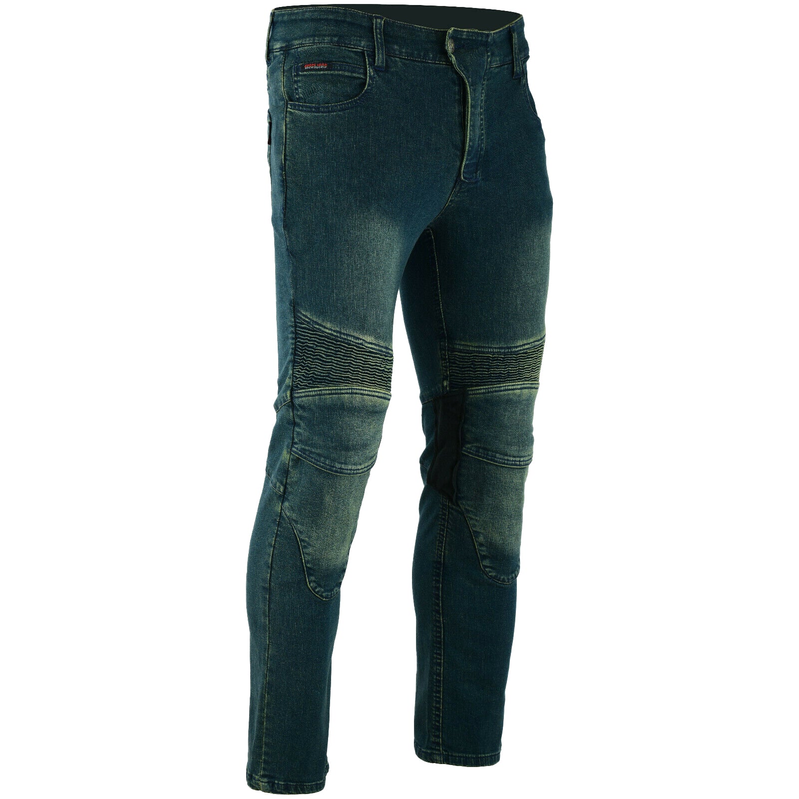 Bikers Gear Australia Scorpion Protective Lined With Kevlar Motorcycle Jeans Tent Blue