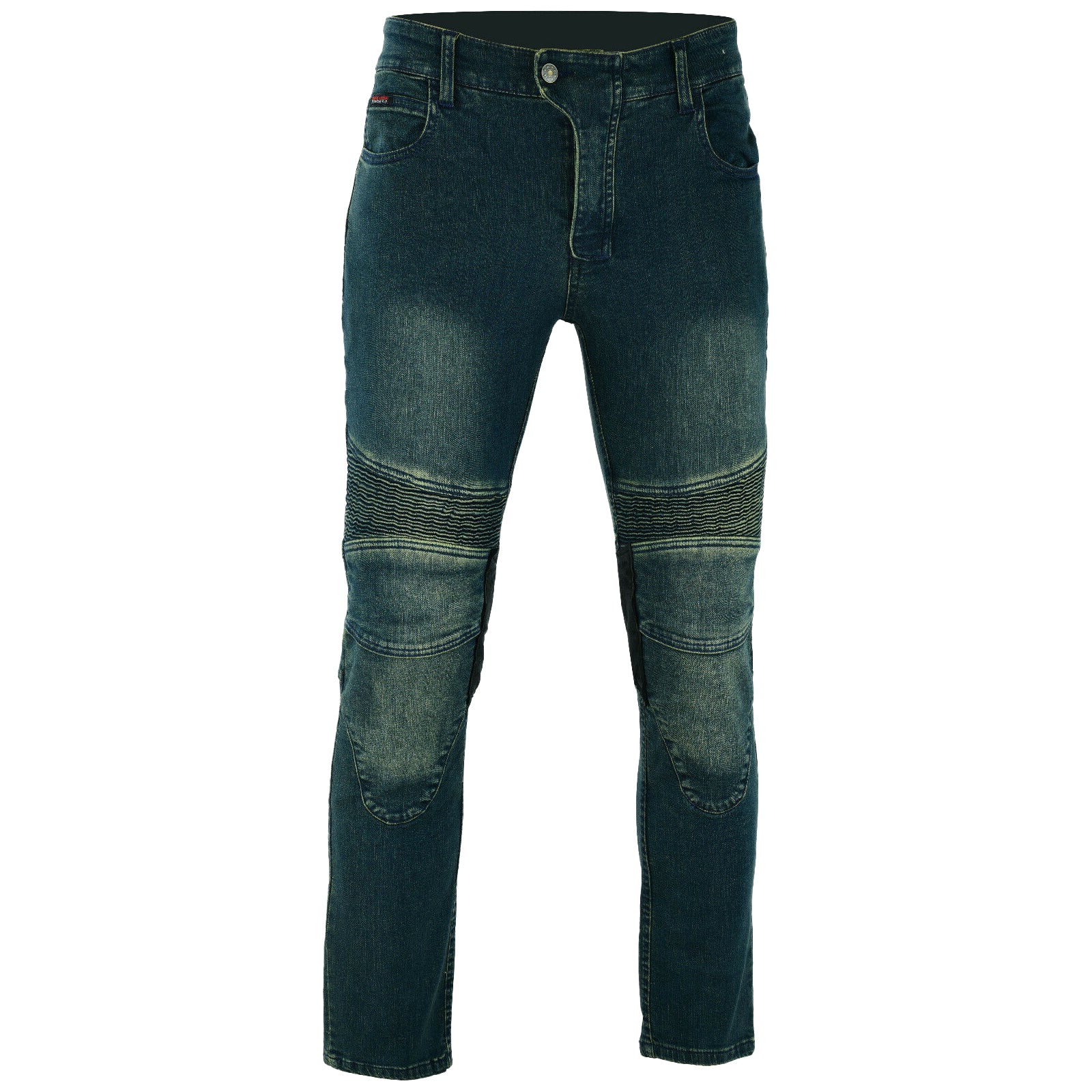 Bikers Gear Australia Scorpion Protective Lined With Kevlar Motorcycle Jeans Tent Blue