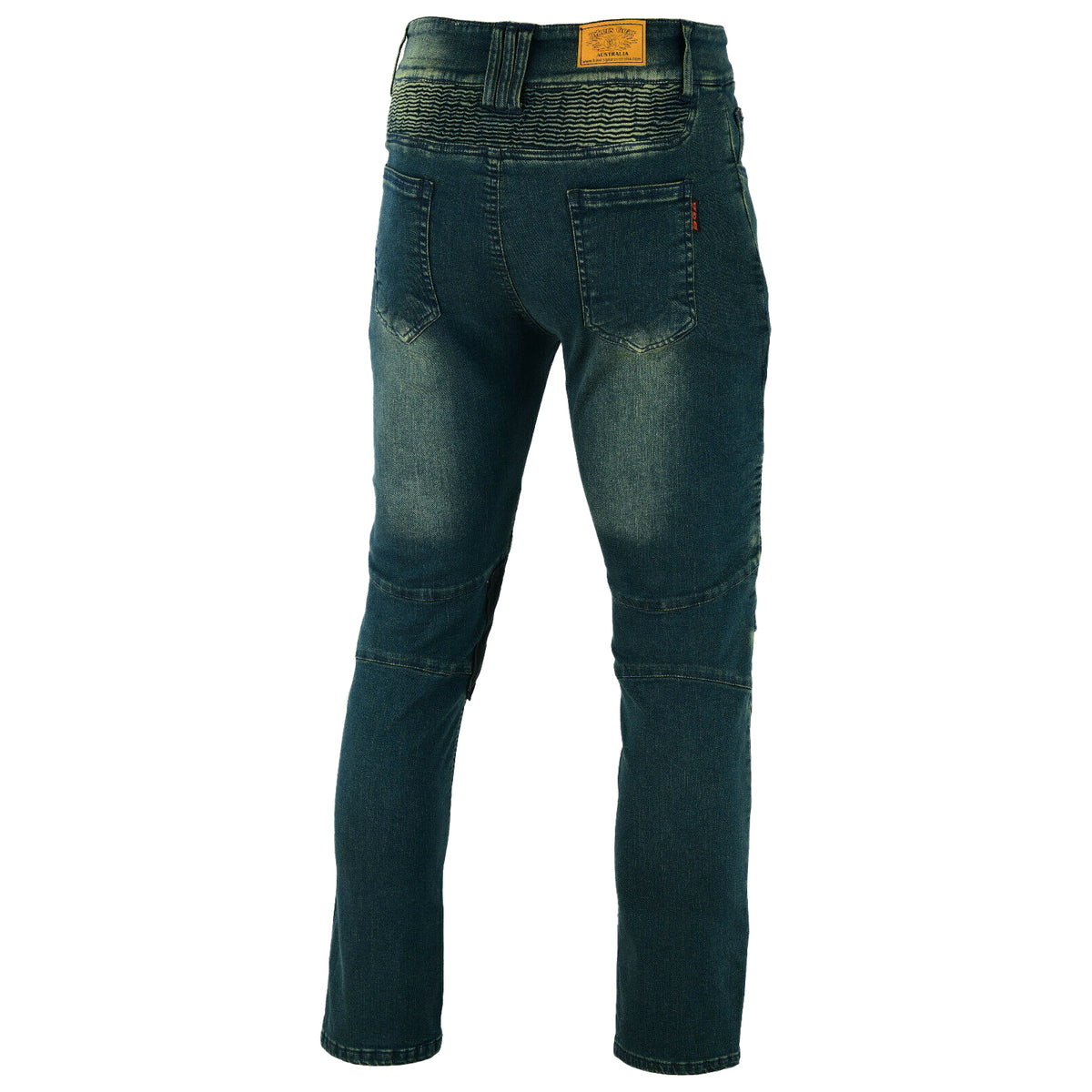 Bikers Gear Australia Scorpion Protective Lined With Kevlar Motorcycle Jeans Tent Blue