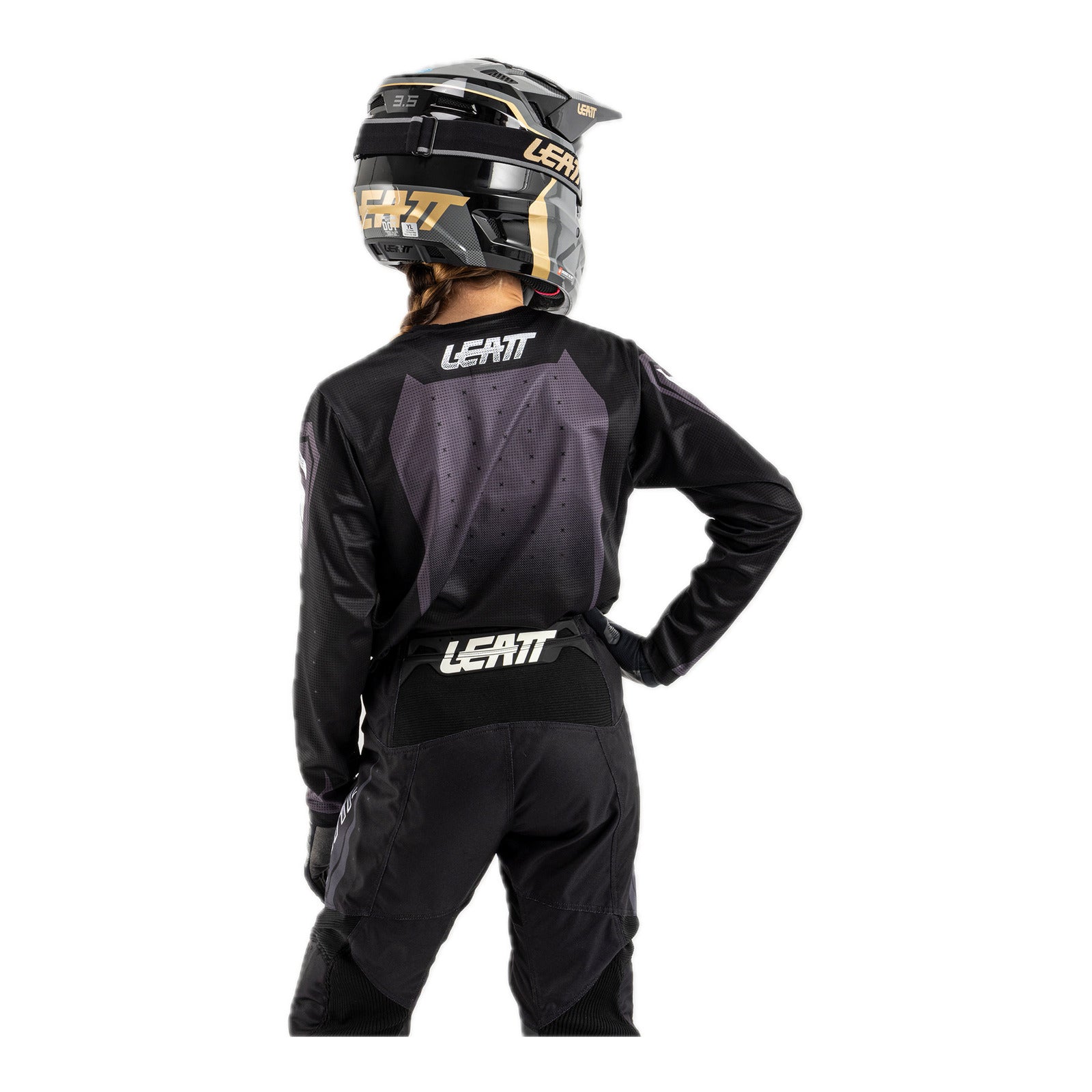 Leatt 2025 3.5 Junior Ride Kit - Black