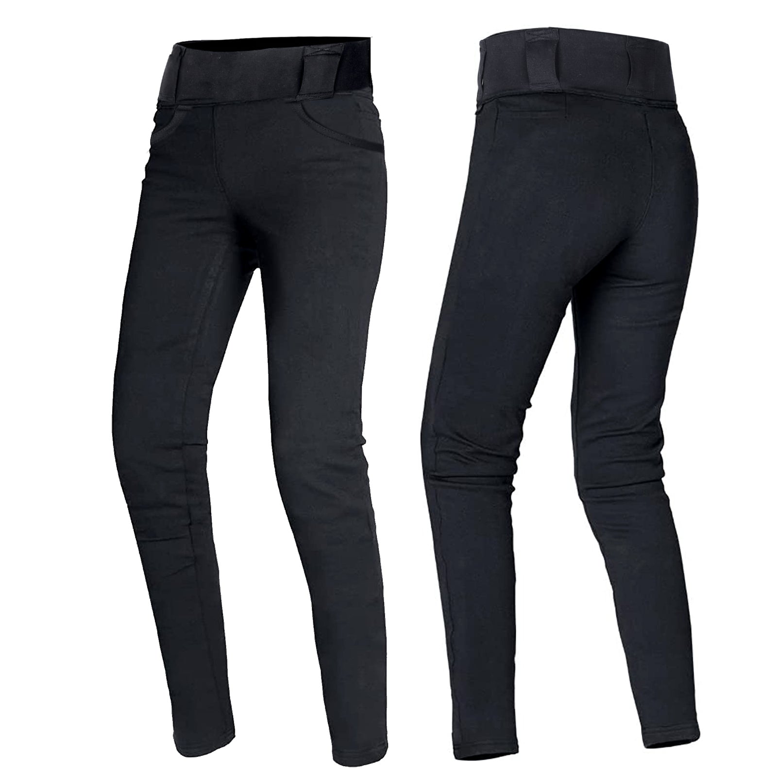 Bikers Gear Australia Climate Lady Motorcycle Protective Lined With Kevlar Leggings