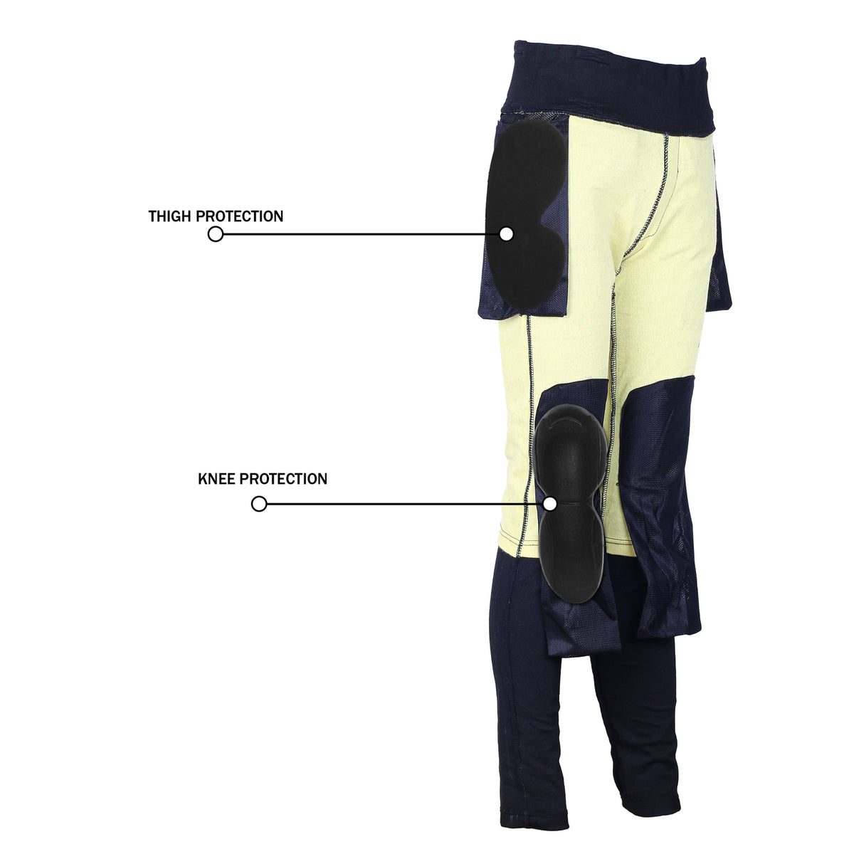 Bikers Gear Australia Climate Lady Motorcycle Protective Lined With Kevlar Leggings
