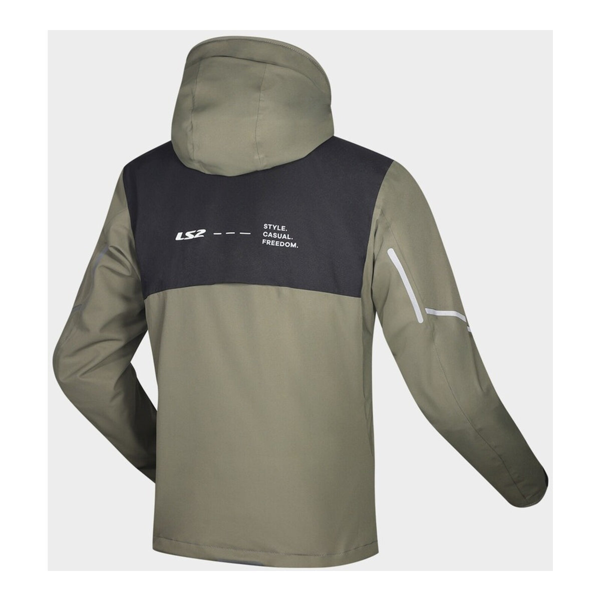 LS2 Axel Men's Jacket - Green / Black