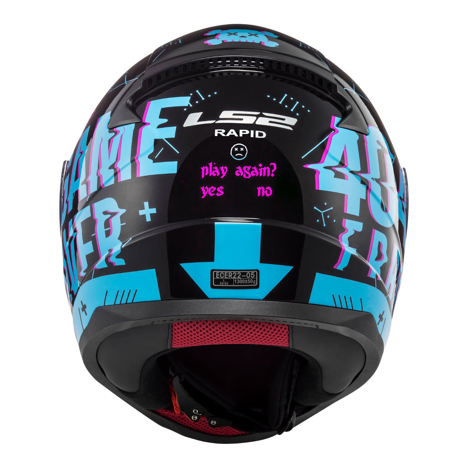 LS2 FF353 Rapid Player Helmet Black / Blue