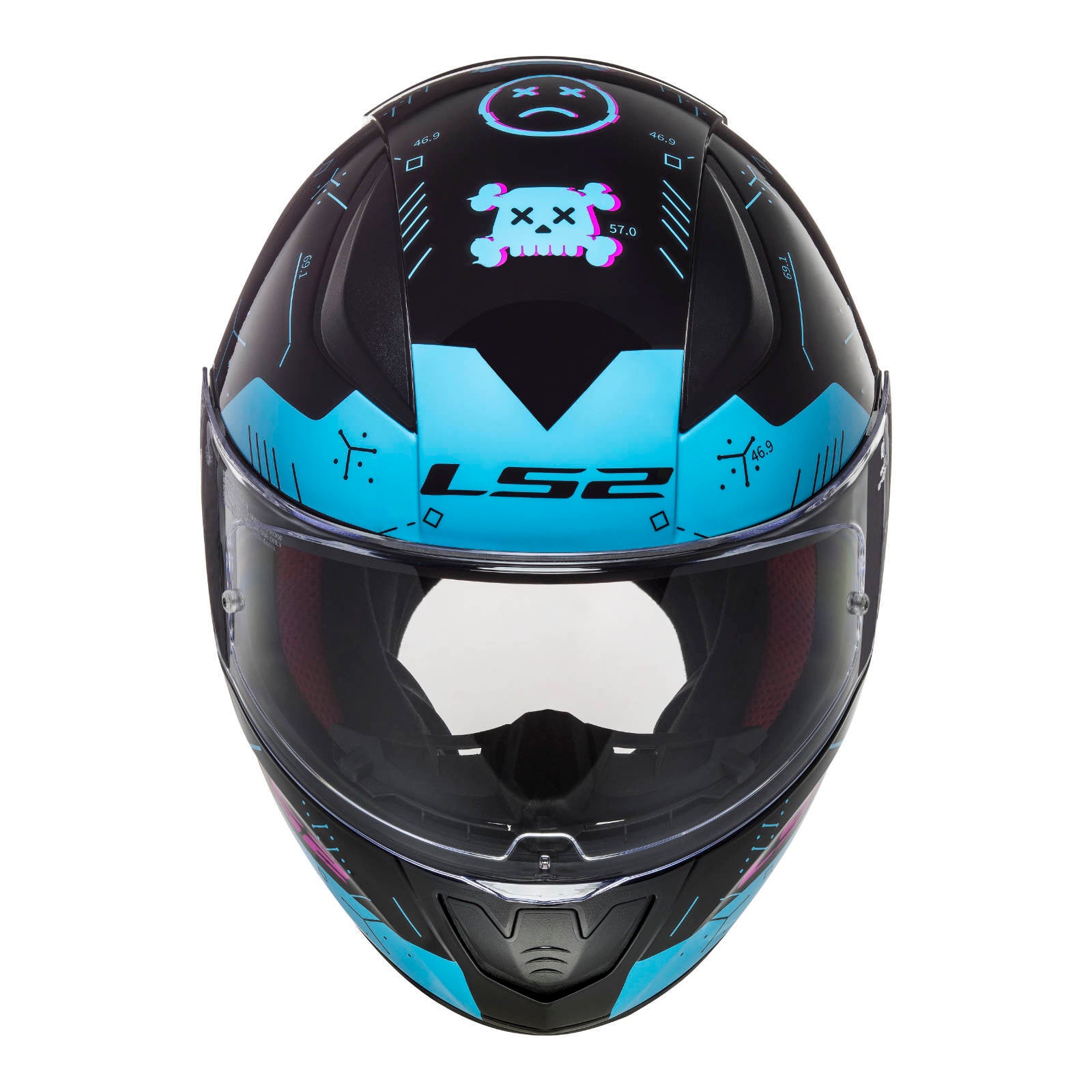 LS2 FF353 Rapid Player Helmet Black / Blue