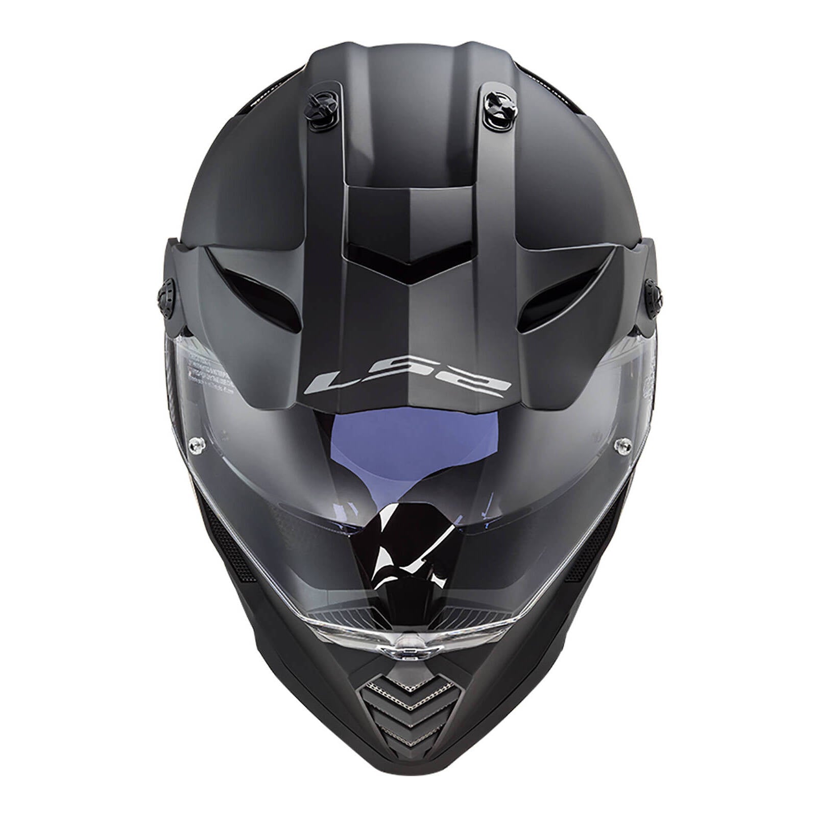 LS2 MX436 Pioneer Evo Motorcycle Helmet Matte Black