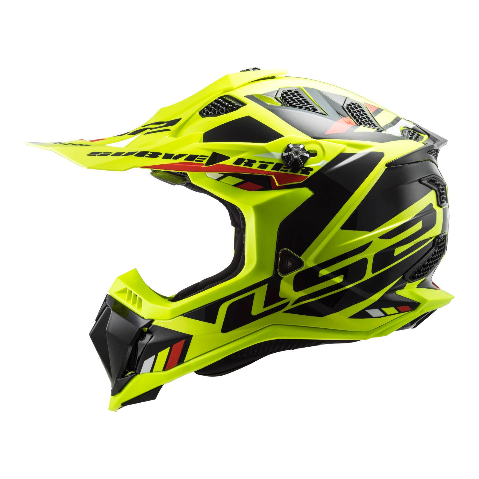 LS2 MX700 Subverter Evo Stomp Helmet Hi-Vis Yellow / Black