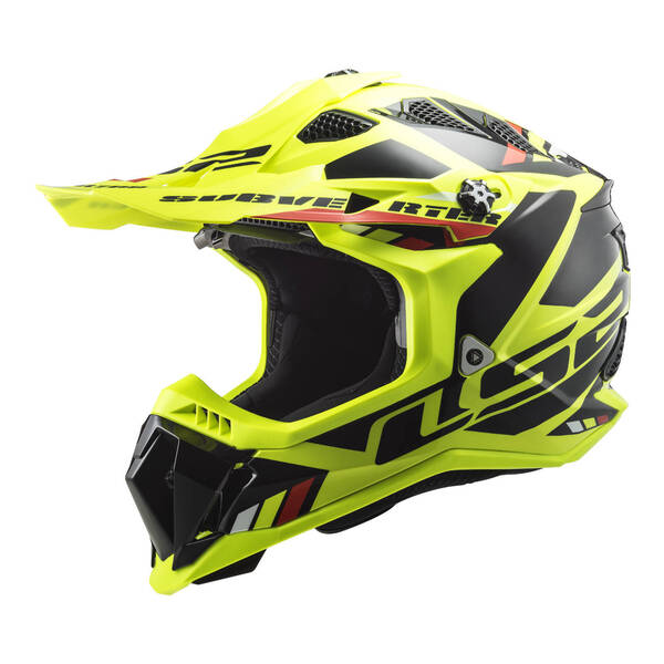 LS2 MX700 Subverter Evo Stomp Helmet Hi-Vis Yellow / Black