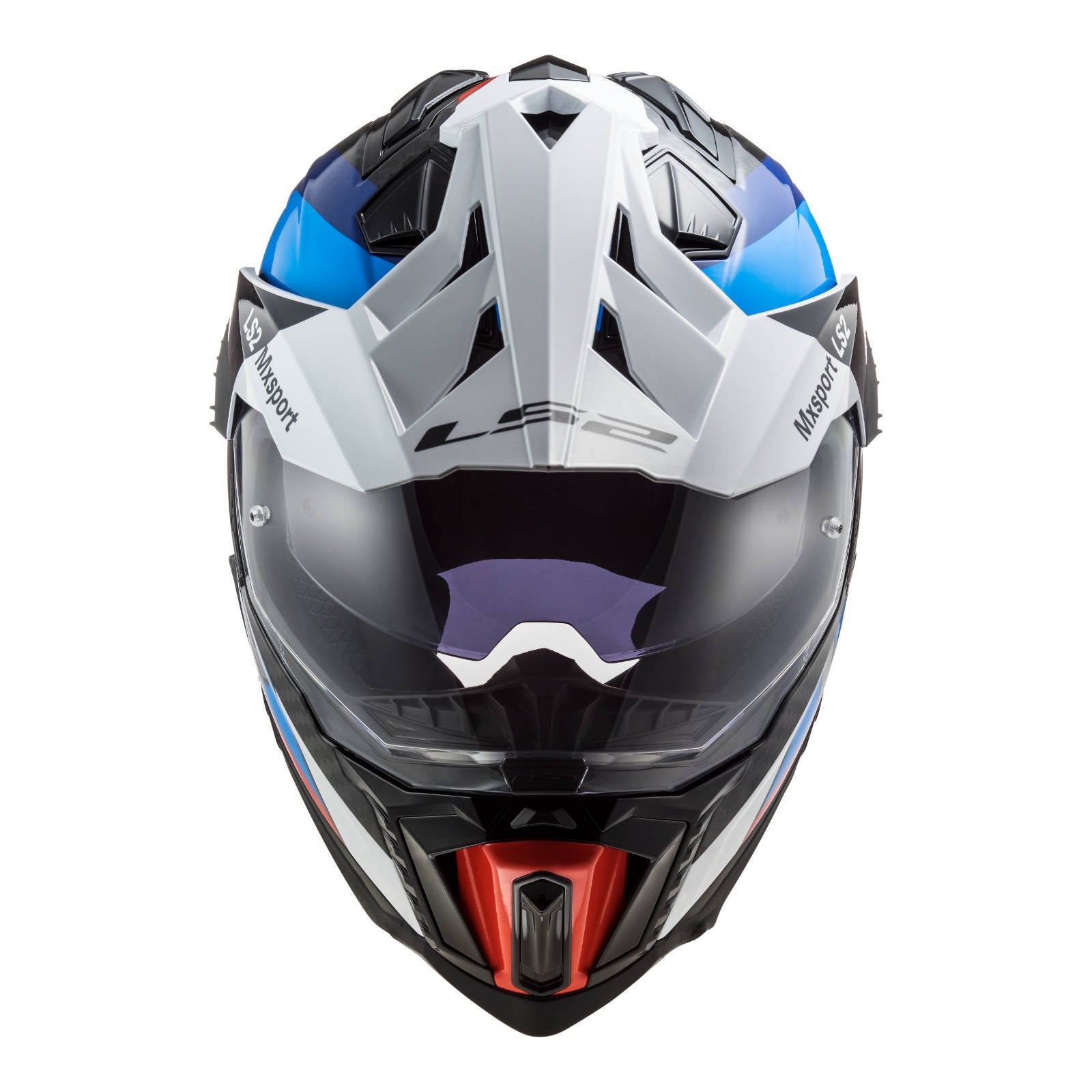 LS2 MX701 Explorer Carbon Frontier Helmet Black / Blue