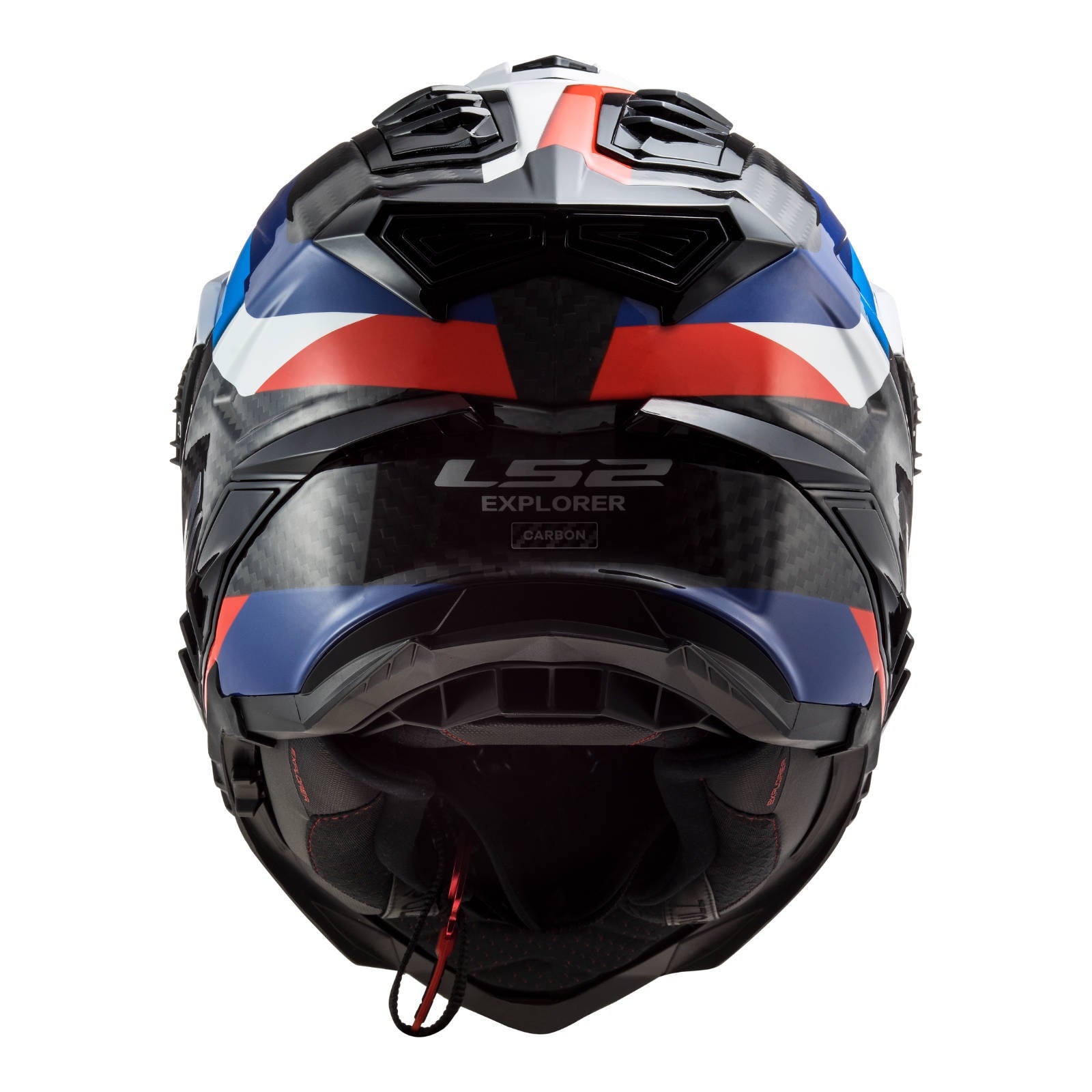 LS2 MX701 Explorer Carbon Frontier Helmet Black / Blue