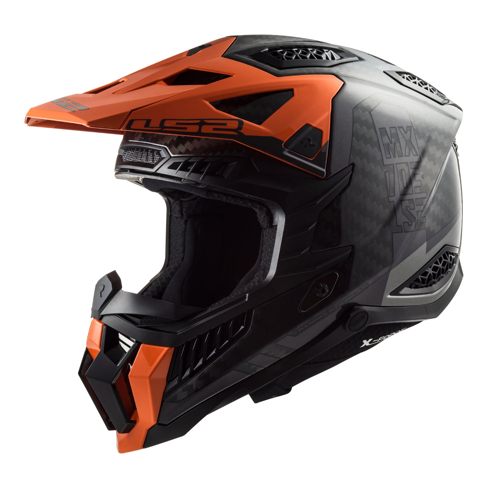 LS2 MX703 C X Force Victory Titanium / Orange