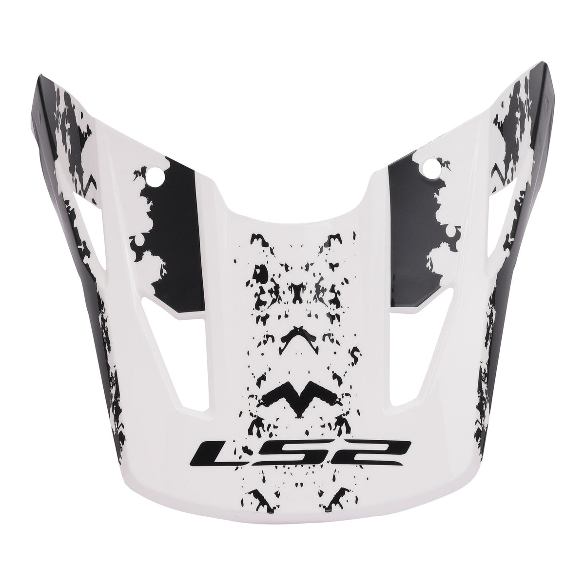LS2 COZ Peak Hyde - Black / White