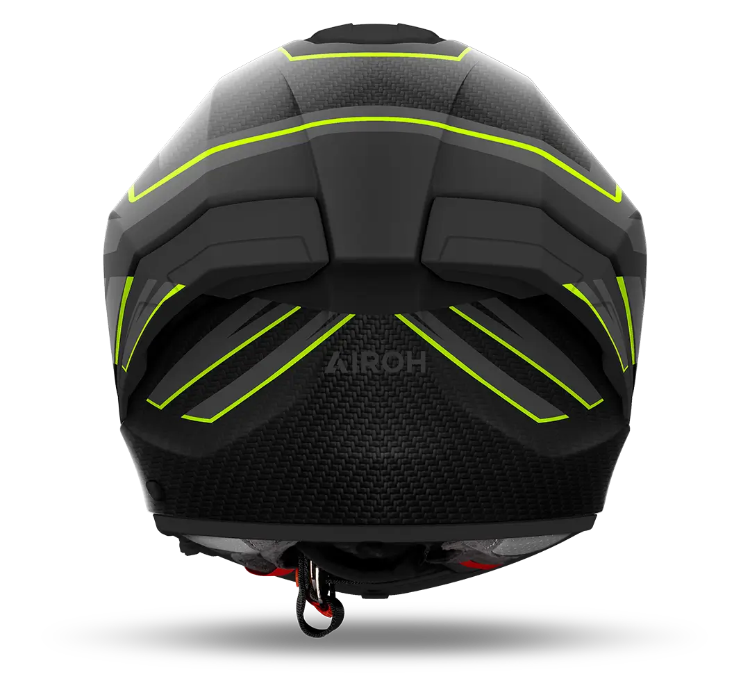 Airoh Road Motorcycle Helmet Matryx Sentinel Yellow Matt