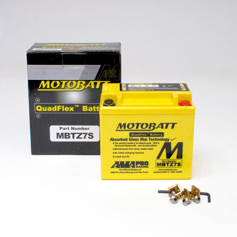 Motobatt MBTZ7S Suzuki RG500 GAMMA 1986-1989 AGM Battery