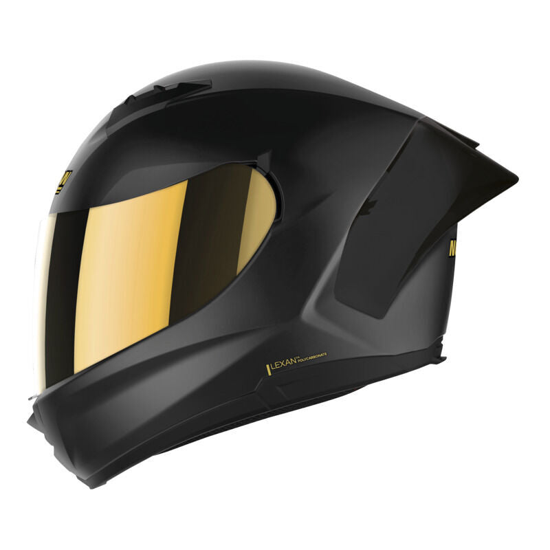 Nolan Motorcycle N60-6 Sport Gold Edition Helmet Flat Black