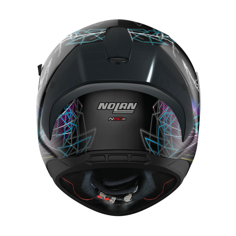 Nolan N60-6 Sport Raindance Full Face Helmet Flat Black Multi